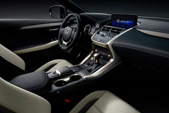 1258 Lexus Nx 300 F Sport Front Interior